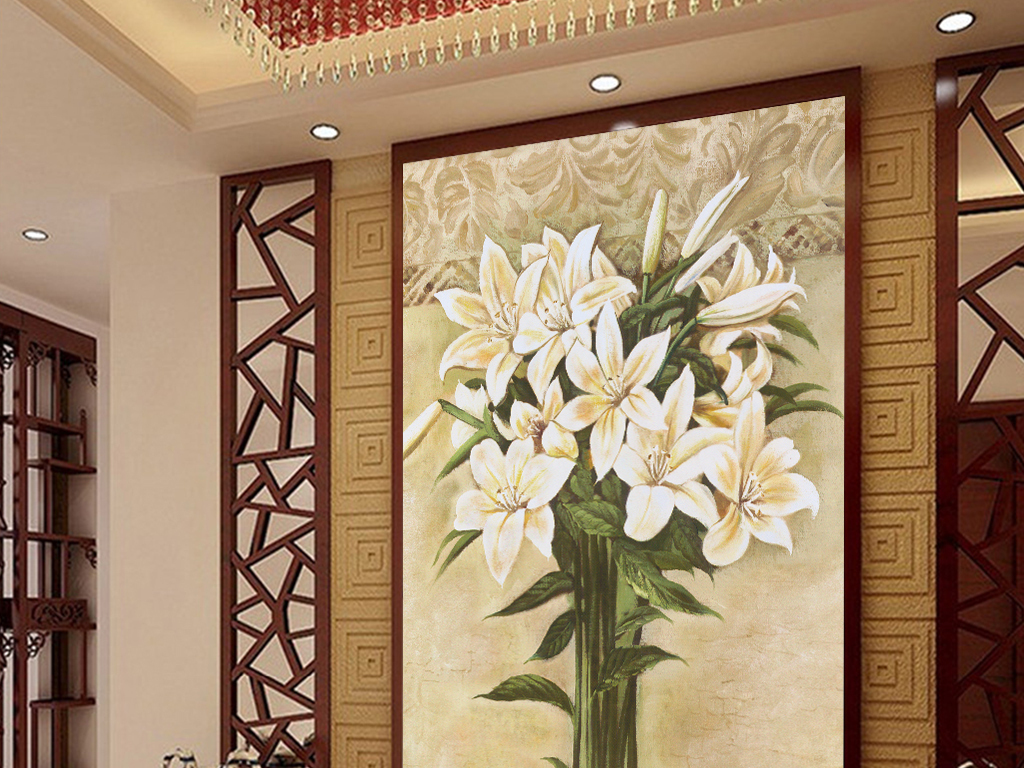 摇钱树壁画挂哪里最好（摇钱树画挂餐厅好吗）