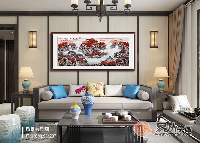 风水鱼布画可以挂哪里（风水鱼画客厅挂哪里好）
